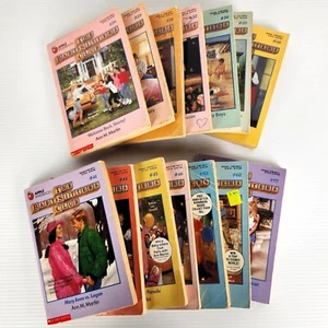 Vintage The Babysitters Club 14x PB Book Bundle Lot Ann M Martin 1980 Teen Drama - Picture 1 of 19