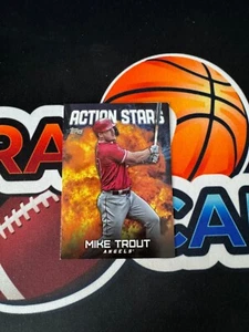 2023 Topps Update Series - Action Stars #AS-29 Mike Trout - Picture 1 of 2