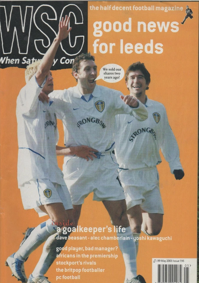 When Saturday Comes (WSC) Issue 195, May 2003 - Image 1 of 1