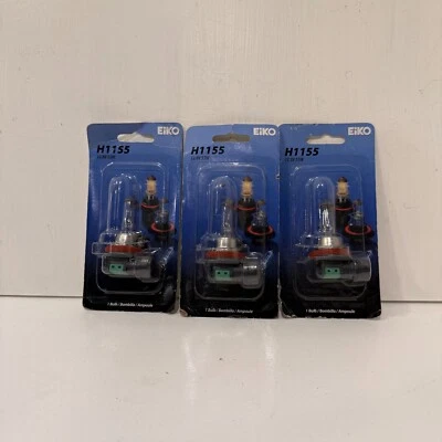 BOMBILLAS BP EIKO H1155-BP, SERIE H11 BOMBILLA HALÓGENA 12.8V, 55W (Juego de 3) Foto 1 de 3