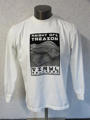 Alexander Wang White Long Sleeve Night of Treason T-Shirt Sweatshirt White XS - Image 1 of 4