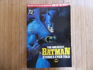 Batman - The Greatest Stories Ever Told UK 1989 Graphic Novel by Hamlyn Books - Picture 1 of 11