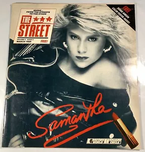 THE STREET 3/89 Saints SAMANTHA FOX Joe Satriani ANITA BAKER Julian Cope DURAN - Picture 1 of 5