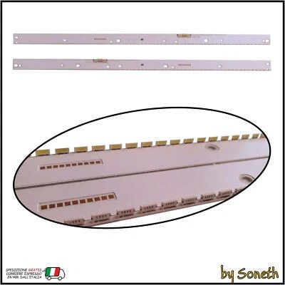 SONETH KIT 2 BARRE LED TV PER SAMSUNG UE55KU6400UXZT UE55KU6402UXXH UE55KU6405UXXE