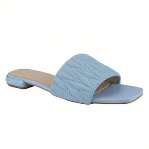 Women's Flat Sandals Fashion Open Toe Woven Slip On Slides Beach Sandals Slipper - Picture 1 of 60