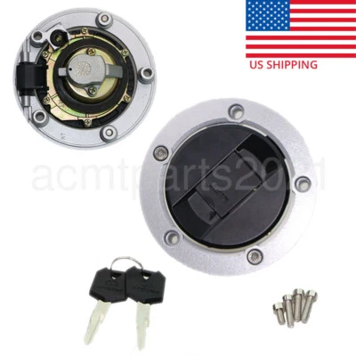 Motorcycle Fuel Gas Cap Cover For Suzuki GSXR600 2004-2016 GSXR1000 2003-2016 Foto 1 de 4