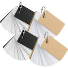  4 Pcs Cardboard Cover Book Paper Student Students Blank Flashcards