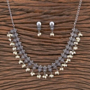 Indian Pakistani Oxidized Jewellery Set/southindian Jewellery Set - Picture 1 of 1