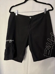 Billabong Board Shorts Women 12 Black Casual Swimwear Surf Trunks - Picture 1 of 7