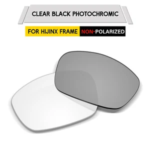 Clear Photochromic Replacement Lenses for Oakley Hijinx Sunglasses Frame - Bild 1 von 1