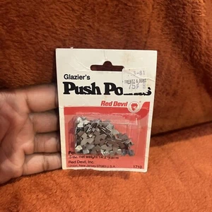 Vintage Red Devil Push Points  - Picture 1 of 7