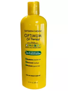 SoftSheen Carson Optimum Oil Therapy 3 In 1 Creme Oil Moisturizer 9.7 oz New - Picture 1 of 3