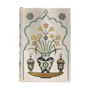 Paperblanks Journal “Shah” LINED Mini 3¾x5½" Taj Mahal Flowers Series - Picture 1 of 4