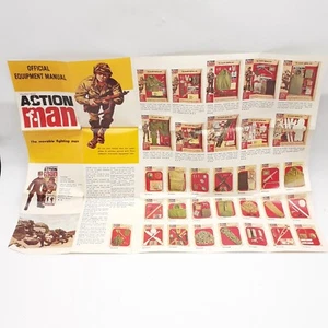 Vintage 1970's Palitoy Action Man Official 13" X 18" Foldout Equipment Manual - Picture 1 of 9