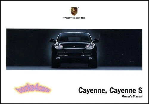 Manual del propietario de Porsche Cayenne 2005 libro manual guía Porshe Cayene Foto 1 de 1