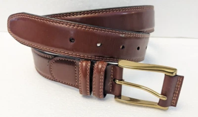 Cinturón de cuero para hombre George talla XL 40 marrón  Foto 1 de 4