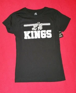 NWT NHL HOCKEY LOS ANGELES LA KINGS SHIRT YOUTH GIRLS SZ L - Picture 1 of 1