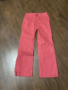 Polo Ralph Lauren Boys Size 14 Salmon Chino Flat Front Casual Dress Pants - Picture 1 of 3