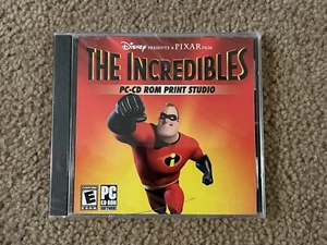 The Incredibles Print Studio (PC, 2005) New - Picture 1 of 3