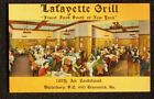 1940S Interior Lafayette Grill Linen Walterboro Sc Colleton Co Postcard
