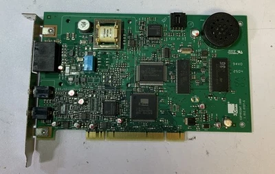 3Com 0727/3CP2976-OEM USR 56Kbps Voice PCI Modem Card "Q6E" - Image 1 of 4