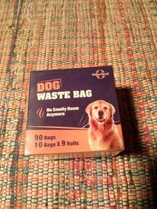 OdorSeal Dog Waste Bags – 90 Count (10 Bags x 9 Rolls) Leakproof Scent Control - Picture 1 of 5