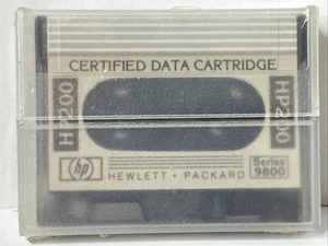 Vintage HEWLETT PACKARD HP Certified Data Cartridge HP200 Series 9800 New Sealed - Photo 1/10