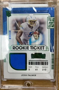 2021 Panini Contenders Josh Palmer Rookies RC - Picture 1 of 2