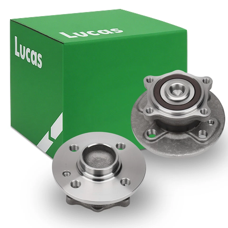 Par Lucas: 2 cojinetes de buje de rueda trasera izquierda derecha nuevos para Mini Cooper 2007-2015 Foto 1 de 4