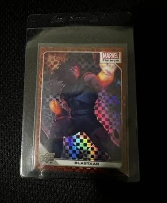 2023 Upper Deck Marvel Platinum Orange Checkers /33 - Image 1 of 2