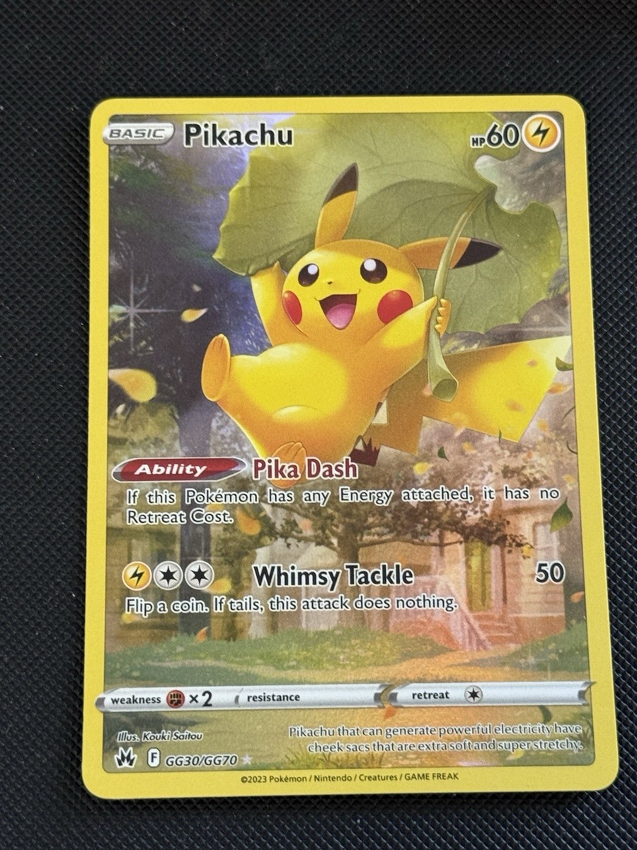 Pikachu GG30 GG70 Crown Zenith Galarian Gallery for sale | eBay