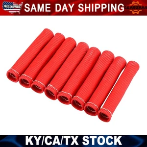 8X 2500° Spark Plug Wire Boots Protector Sleeve Heat Shield Cover For LS1/LS2 * - Bild 1 von 9