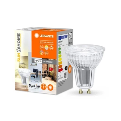 LEDVANCE SUN@HOME lampada LED GU10 con 4,9W sostituisce 40 W, 268 Lm, luce YAac - Immagine 1 di 4