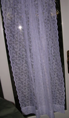 #YB HERMOSAS CORTINAS DE BOLSILLO VINTAGE BLANCAS DE ENCAJE 5 PANELES Foto 1 de 4