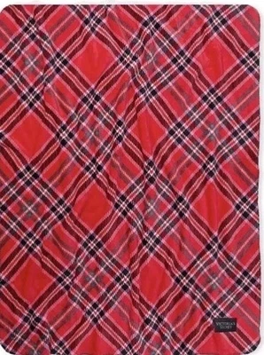 Victoria's Secret jogar lã sherpa jogar cobertor aconchegante feriado pelúcia cmas presente - Imagem 1 de 4