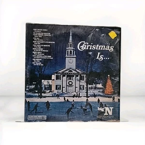 Christmas Is... CSP P-12515 CBS 33rpm Big N Department Store  - Picture 1 of 4