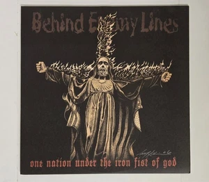 Behind Enemy Lines - One Nation Under the Fist of God - LP (Red Vinyl, 2006) - Foto 1 di 5