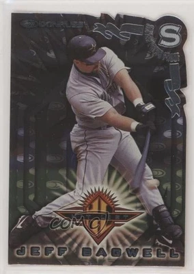 1998 Donruss Hit List Press Proof Silver /1500 Jeff Bagwell #373 HOF - Image 1 of 2