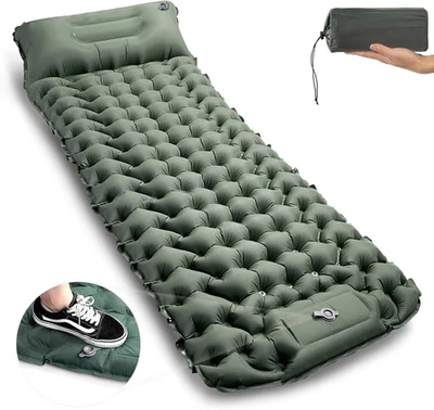 Isomatte Camping Matratze Ultraleicht Wasserdicht Luftmatratze mit Tragetasche - Bild 1 von 4