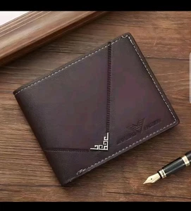 Portafoglio Uomo 1pz, Nuovo Multi-card Moda Portafoglio Ultrasottile - Foto 1 di 8