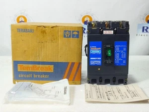TERASAKI TEMBREAK XS225NS 3POLE 125A CIRCUIT BREAKER WITH 200-480VAC SHUNT TRIP - Picture 1 of 9