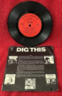 Various Artists - Dig This EP 7"  Promo - Columbia AS 1 USA 1969 - Image 1 of 2