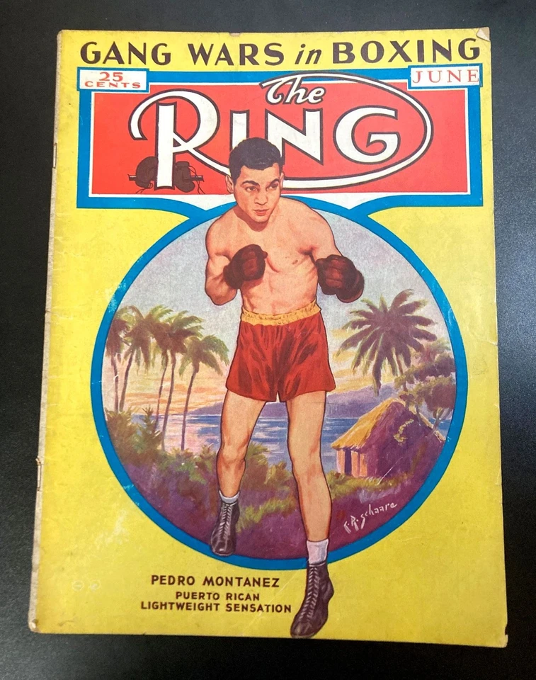 The Ring magazine June 1937, boxing - Image 1 of 4