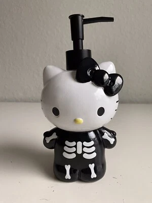 Hello Kitty Halloween Skeleton Costume Lotion Soap Dispenser Pump NEW - Image 1 of 4