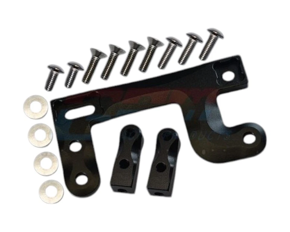 GPM Racing Alu Servo Halter schwarz für Tamiya Truck GPMTRU024XBK  - Bild 1 von 1