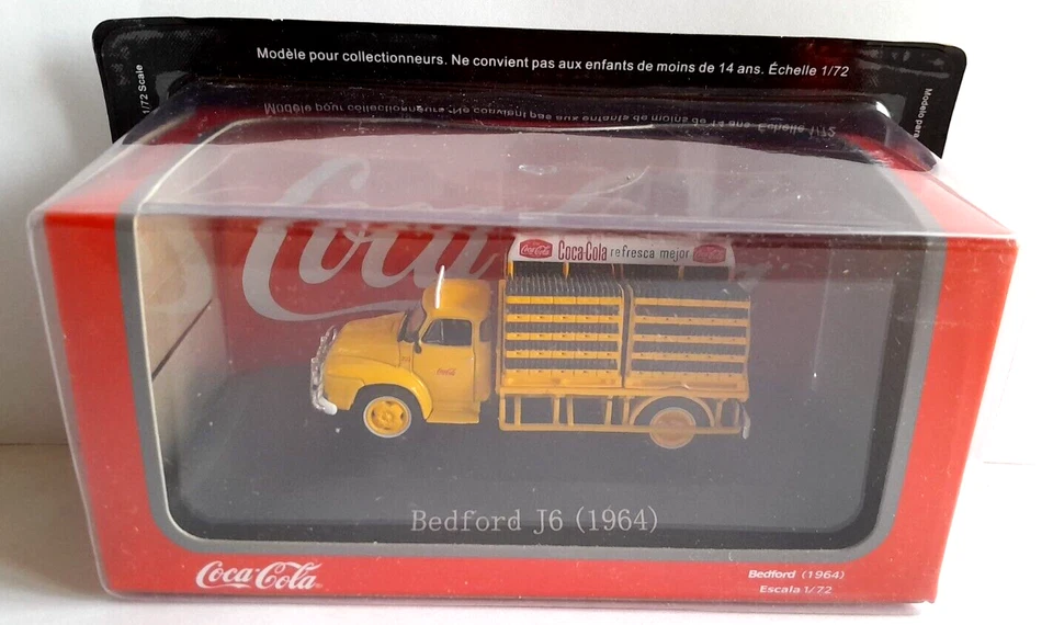 DIE CAST - COCA COLA BEDFORD J6 1964 - SCALA 1/72 - Immagine 1 di 1