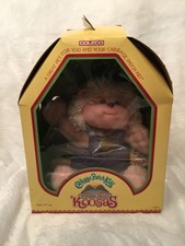 Cabbage Patch Kids Wykoosa Valley Koosas Dog Doll 1984 New Original Box Vintage 