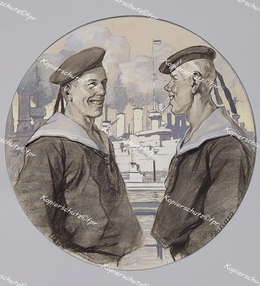 Roeseler Marine Matrose Uniform Hilfskreuzer Möwe Zerstörer Torpedo Bremerhaven - Bild 1 von 1