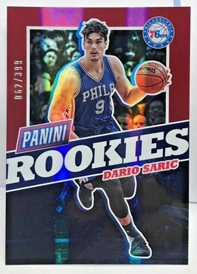 Dario Saric 2017 Panini The National Convention Rookies Holo-Foil RC #'d 62/399 - Image 1 of 2
