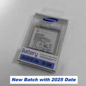 SAMSUNG S21 Ultra GENUINE Battery EB-BG998ABY 5000mAh Good Quality -Local Seller - Photo 1 sur 9